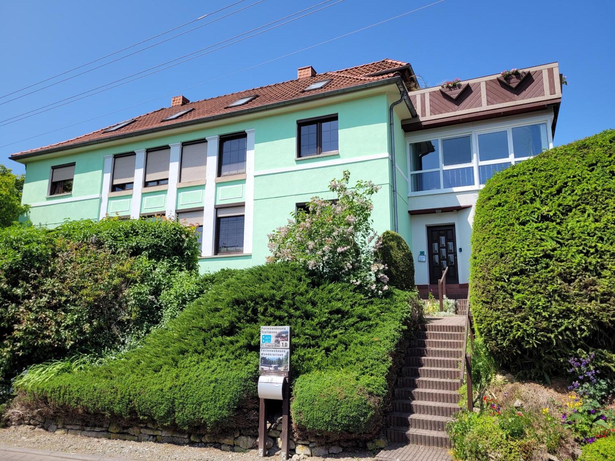 Ferienwohnung Trollmann Schmalkalden Bagian luar foto