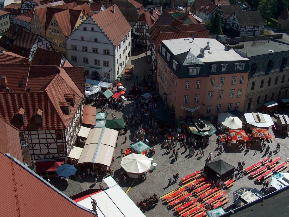 Ferienwohnung Trollmann Schmalkalden Bagian luar foto