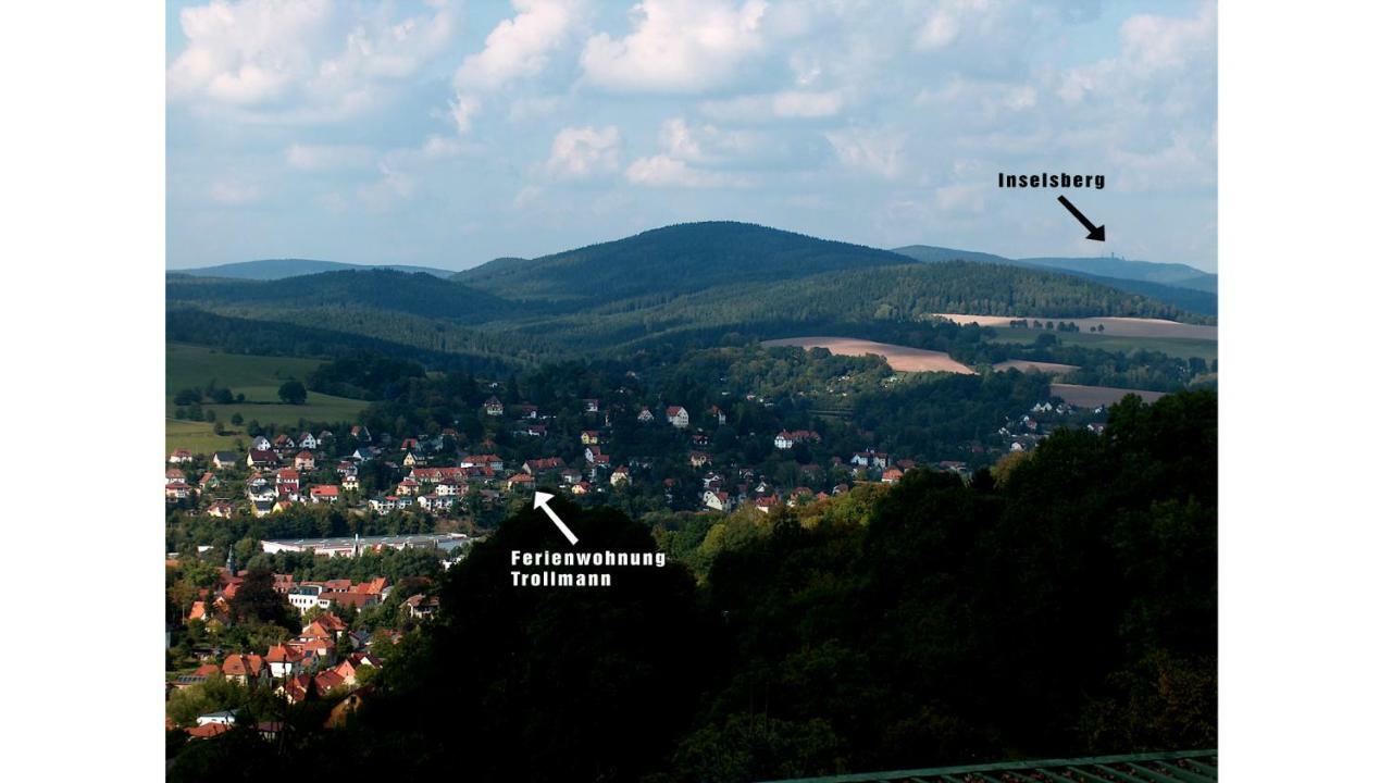 Ferienwohnung Trollmann Schmalkalden Bagian luar foto