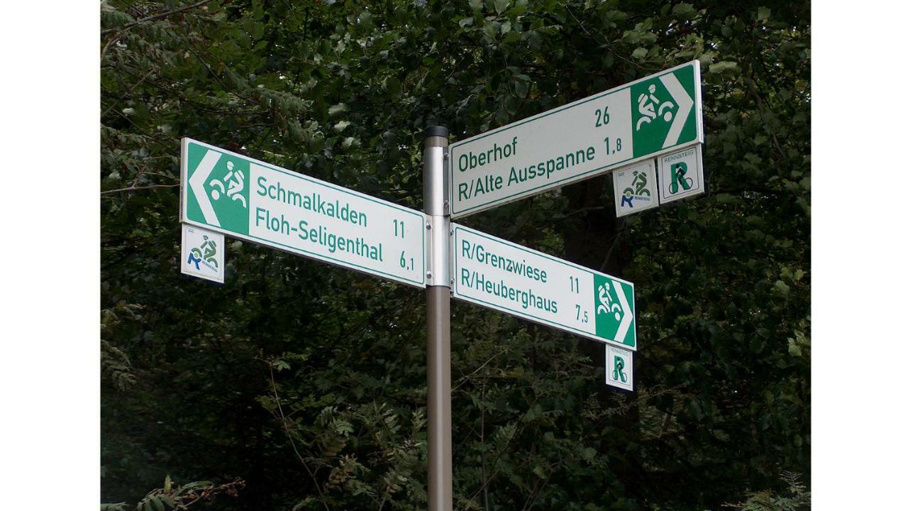Ferienwohnung Trollmann Schmalkalden Bagian luar foto